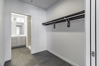 Spacious premium closets